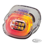 Twin Power Paradox LED Tail Light with Turn Signals Smoke Lens
