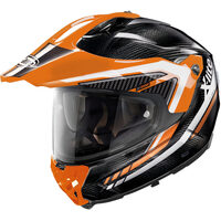 X-Lite X-552 Ultra Carbon Latitude 16 Black/Orange Helmet