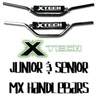 XTech XTHB003 Senior MX Low Style Handlebar Black
