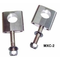 XTech XTMA036A MXC-2 Handlebar Clamp Silver w/10mm Bolt for 1 1/8" (28.6mm) Handlebars