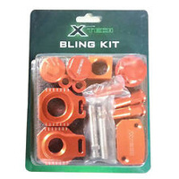 XTech XTMBKKTM001 Bling Kit Orange for KTM SX/SXF 125/150/250/350/450 09-12