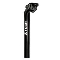 X TECH SEAT POST ALLOY 400mm BLACK 25.6 BICYCLE - AUSSIE SELLER