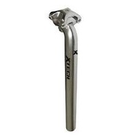 X TECH SEAT POST ALLOY 400mm SILVER 25.8 BICYCLE - AUSSIE SELLER
