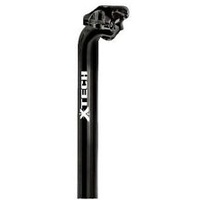 X TECH SUSPENSION SEAT POST ALLOY 350mm BLACK 26.8mm BICYCLE - AUSSIE SELLER