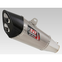 Yoshimura R-11 Dual Exit/Street Series Sports Stainless Full Exhaust System w/Stainless Sleeve for Suzuki GSX-R1000 09-11/12-16