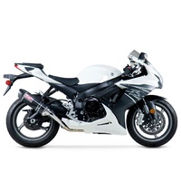 Yoshimura Race Series TRC-D Stainless Full Exhaust System w/Carbon Sleeve/Carbon End Cap for Suzuki GSX-R600/750 11-20