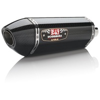 Yoshimura Race Series R-77 Stainless Full Exhaust System w/Carbon Sleeve/Carbon End Cap for Kawasaki Ninja 300 13-17