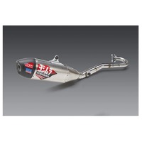 Yoshimura Signature Series RS-12 Stainless Full Exhaust System w/Aluminum Sleeve/Carbon End Cap for Suzuki RMZ450 18-21