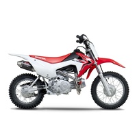 Yoshimura Enduro Series RS-2 Titanium Full Exhaust System w/Carbon Sleeve/Stainless End Cap for Honda CRF110F 13-18