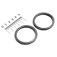 Zodiac 027662 Exhaust Gasket Big Twin 1984-up XL 1986-up Screamin' Eagle Type Oem 65324-83 Sold Pair
