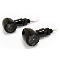 Zodiac Z161185 Mini Paradox LED Indicator/Brake/Tail Light Pair with Smoke Lense E marked