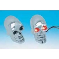 Zodiac Z162304 Skull Marker Lights 3D w/Red LEDs - CC2E