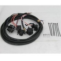 Zodiac 370300 Handlebar Wiring Harness 48" Long with Black Switches Fits Big Twin & Sportster 1996-2006 suit Harley & Custom use