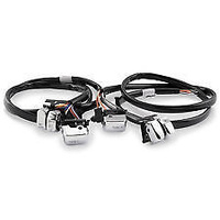 Zodiac Z370304 Handlebar Wiring Harness 48" Long with Chrome Switches Fits Big Twin & Sportster 1996-2006 suit Harley & Custom