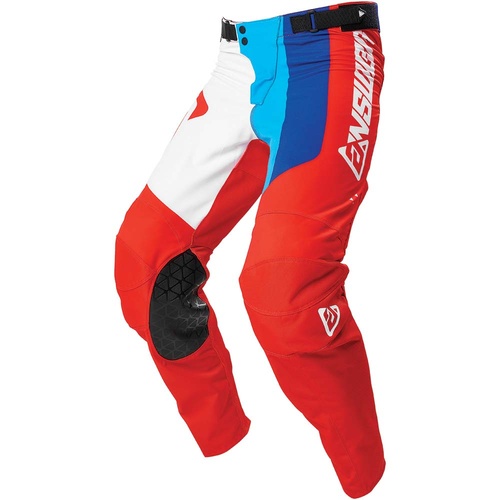 Answer 2021 Pace Elite White/Red/Hyper Blue Pants [Size:30]
