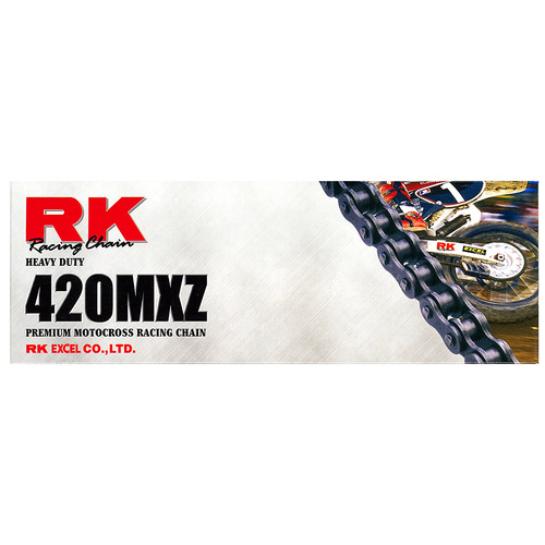 RK Racing 12-42M-126 Heavy Duty Chain 420MXZ 126 Link