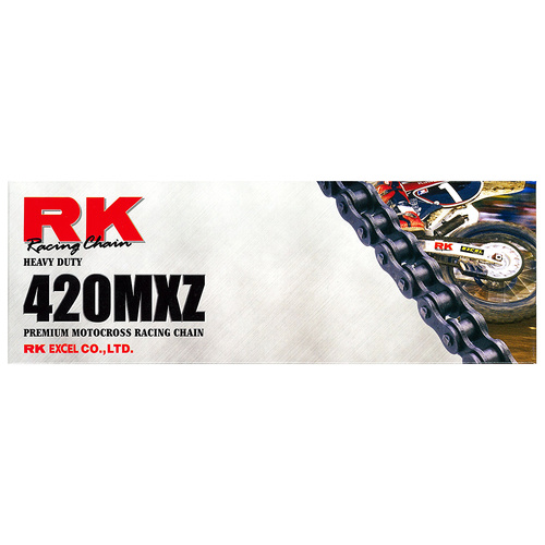 RK Racing 12-42M-136 Heavy Duty Chain 420MXZ 136 Link