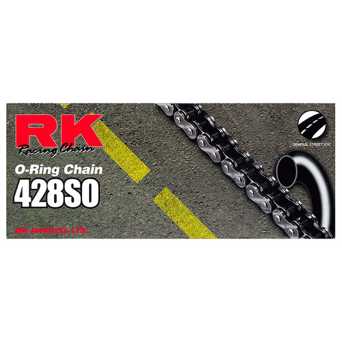 RK Racing 12-485-136 O-Ring Chain 428SO 136 Link