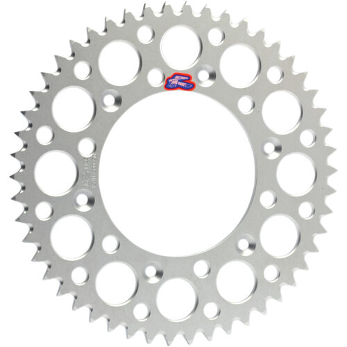 Renthal 168D42037G Ultralight Grooved Road 37T Rear Sprocket Silver (420 Pitch)
