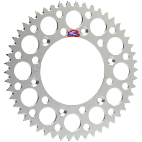 Renthal 168D42038G Ultralight Grooved Road 38T Rear Sprocket Silver (420 Pitch)