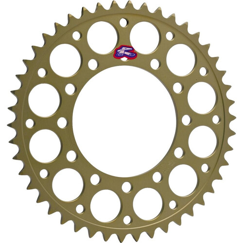 Renthal 210U52046PHA Ultralight Grooved Road 46T Rear Sprocket Hard Anodised (520 Pitch)