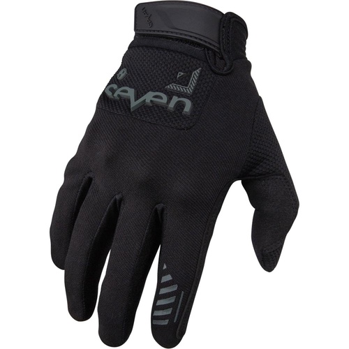 Seven Endure Avid Black/Black Gloves [Size:SM]