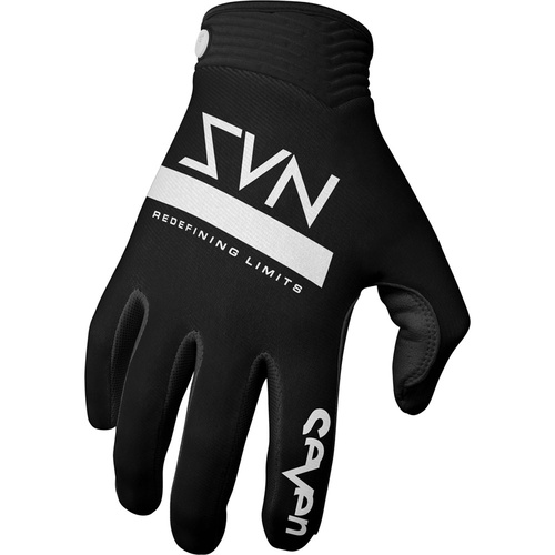 Seven Zero Contour Black Gloves [Size:SM]