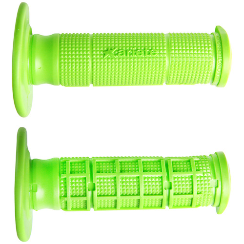 Ariete 55-026-21V Unity Half Waffle Hand Grips Green 115mm Closed End 02621/A-L