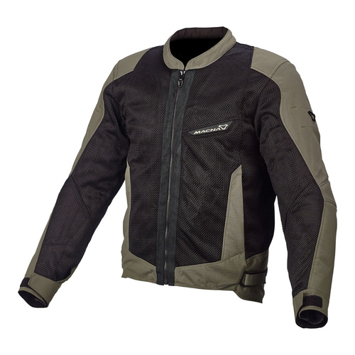 Macna Velocity Green/Black Textile Jacket [Size:SM]