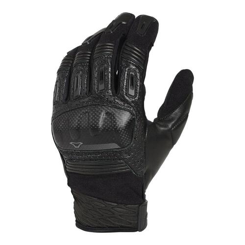 Macna Rime Black Gloves [Size:MD]