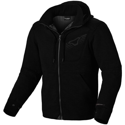 Macna District Black Textile Jacket [Size:SM]