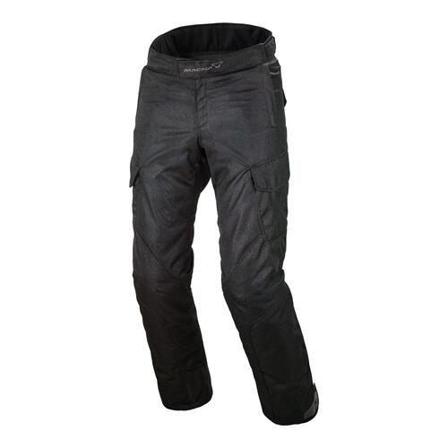 Macna Club-E Black Textile Pants [Size:SM]