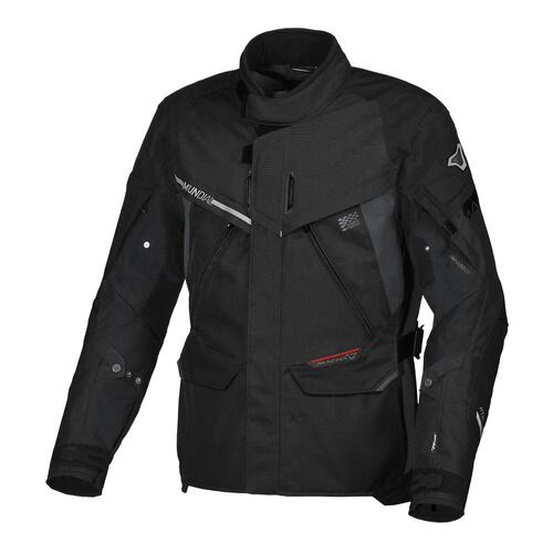 Macna Mundial Black Textile Jacket [Size:SM]