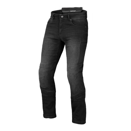 Macna Stone Pro Single Layer Black Jeans [Size:32]