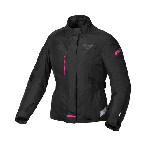 Macna Nivala Black/Pink Textile Womens Jacket [Size:XS]