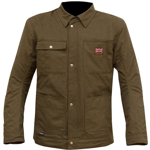 Merlin Victory Peat Olive Textile Jacket [Size:SM]
