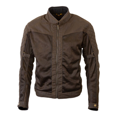 Merlin Chigwell Lite D3O Olive Waxed Cotton Jacket [Size:SM]