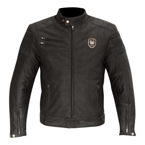 Merlin Alton Brown Leather Jacket [Size:SM]