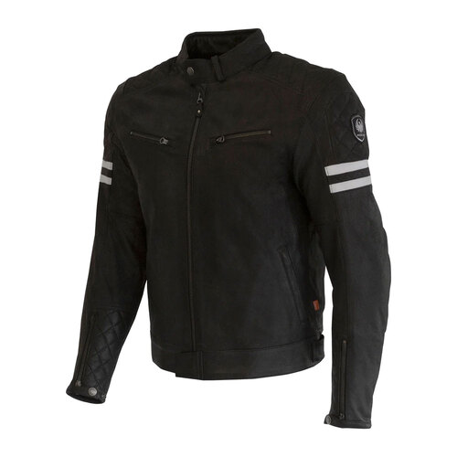 Merlin Hixon II D3O Black Leather Jacket [Size:SM]