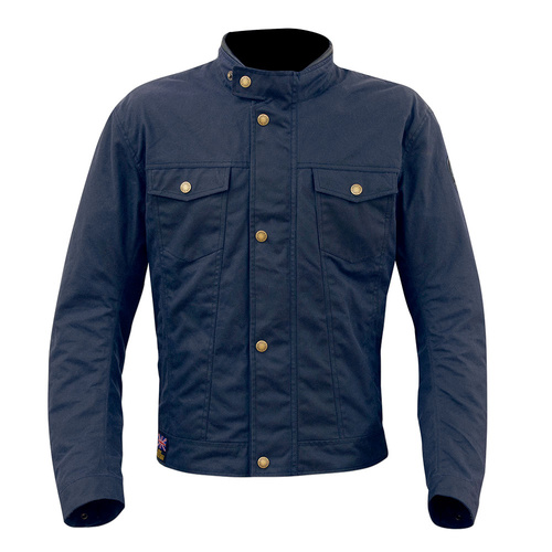 Merlin Anson Blue Textile Jacket [Size:SM]