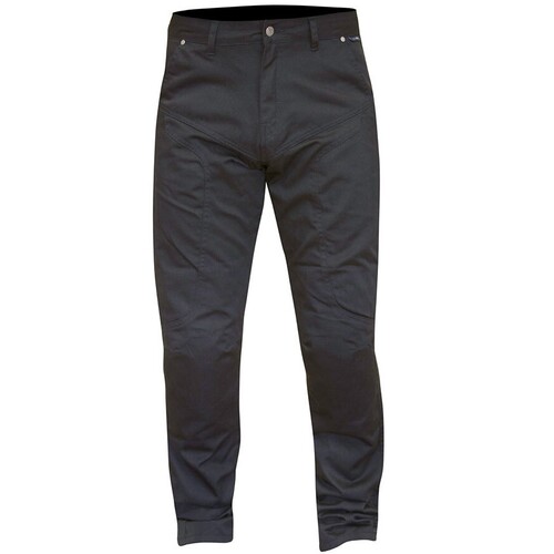Merlin Ontario Black Heavy Duty Cotton Jeans [Size:30]