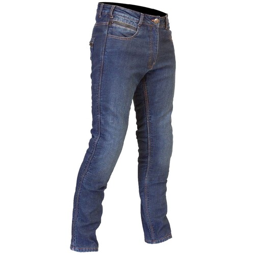 Merlin Mason Slim Fit Blue Denim Jeans [Size:30]