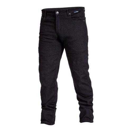 Merlin Holborn Slim Fit Black Denim Jeans [Size:30]