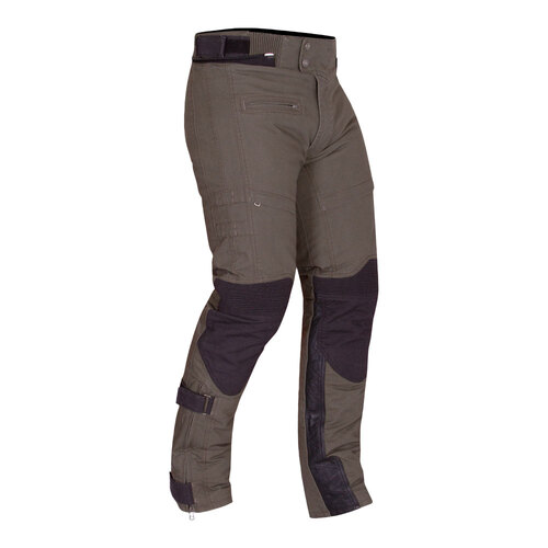 Merlin Mahala Explorer Black/Olive Textile Pants [Size:30]