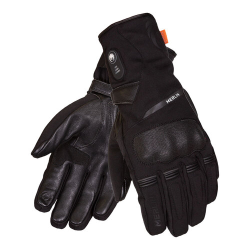 Merlin Summit D3O Black Heated Explorer Gloves [Size:SM]