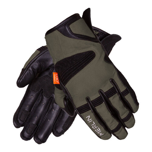 Merlin Mahala Raid D3O Black/Olive Explorer Gloves [Size:SM]