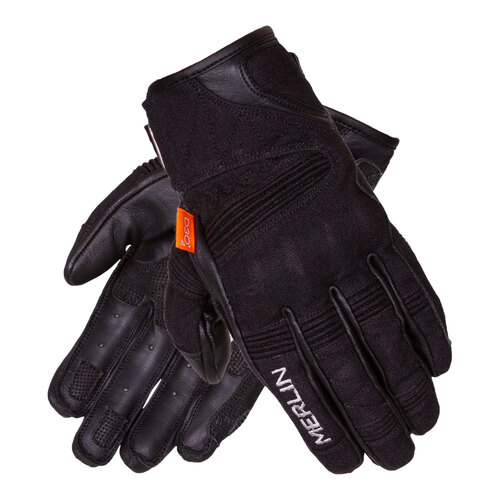 Merlin Mahala Raid D3O Black Explorer Gloves [Size:SM]