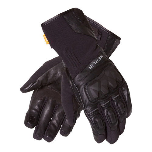 Merlin Rexx Hydro D3O Black Explorer Gloves [Size:SM]