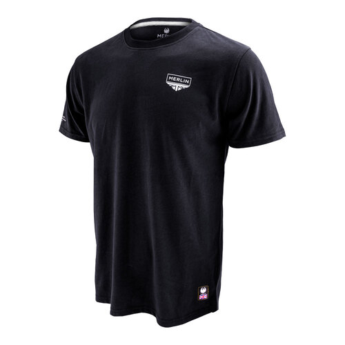 Merlin Millbrook Black T-Shirt [Size:SM]