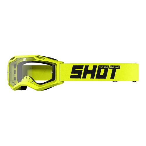 Shot Assault 2.0 Goggles Solid Neon Yellow Glossy